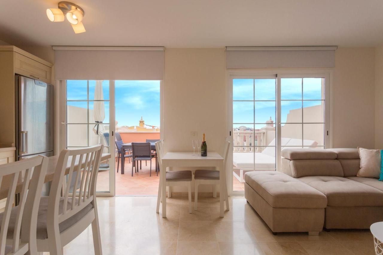 Luxury Duplex Apartment With Beautiful Sea Views Palm-mar Eksteriør billede